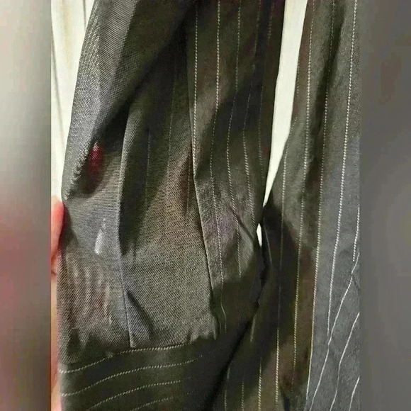 ANATOMIE STRIPED LONG SLEEVE BLOUSE - Picture 4 of 5